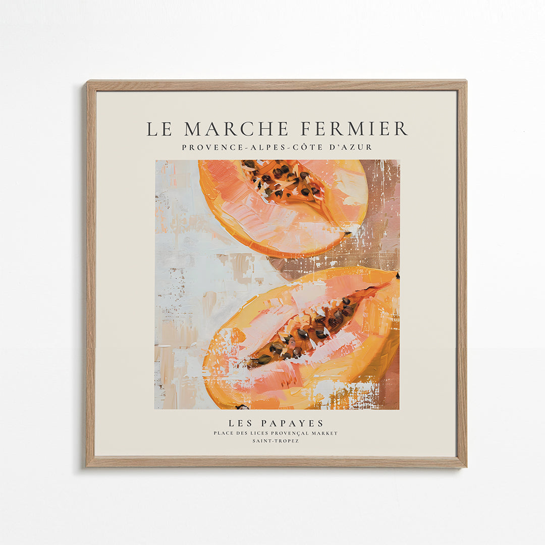 Le marche fermier - LES PAPAYES - SQUARE