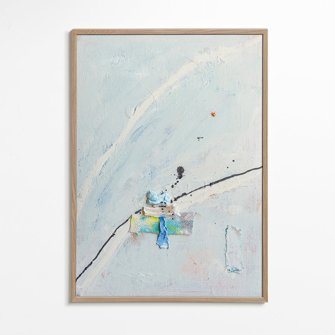 Abstract artwork Ikigai