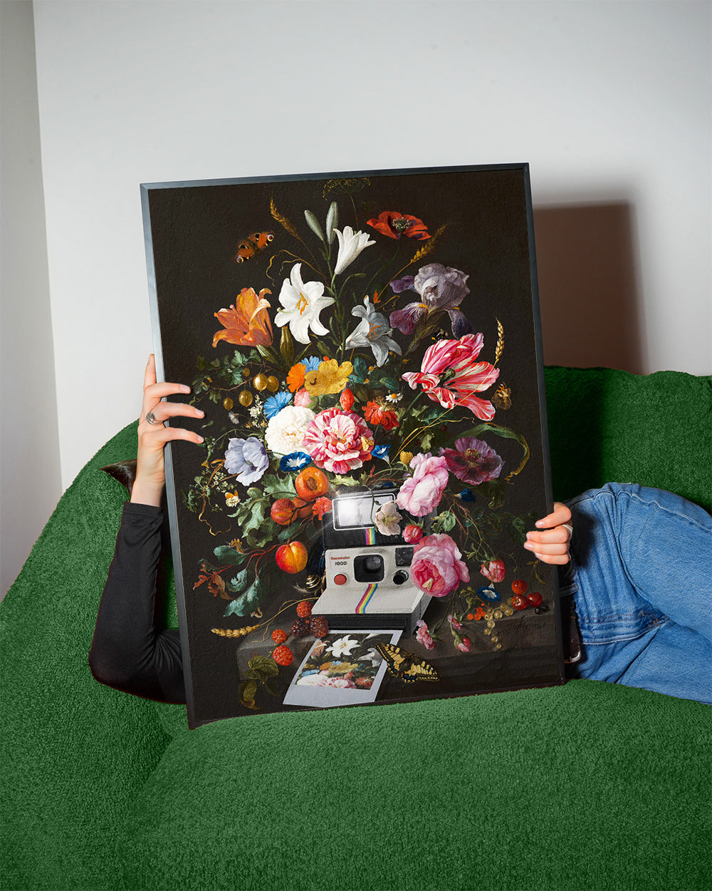 Floral instant photo