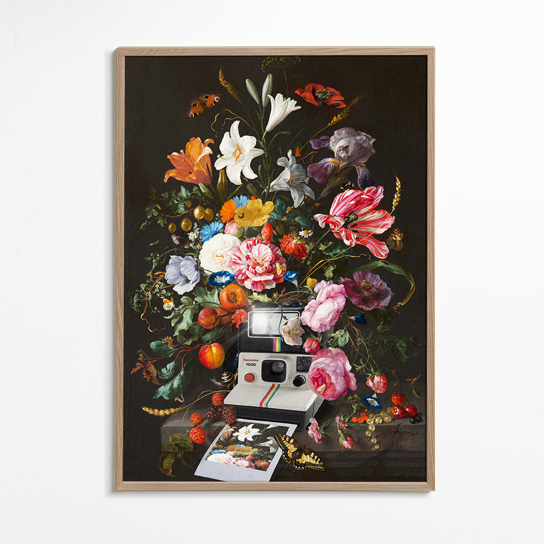 Floral instant photo
