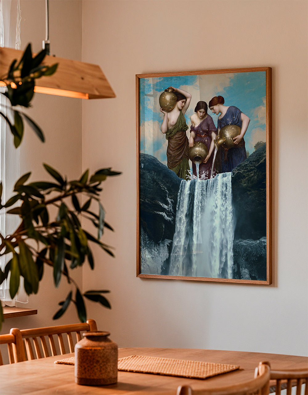 Magic waterfall