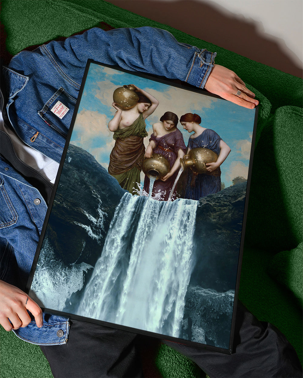 Magic waterfall