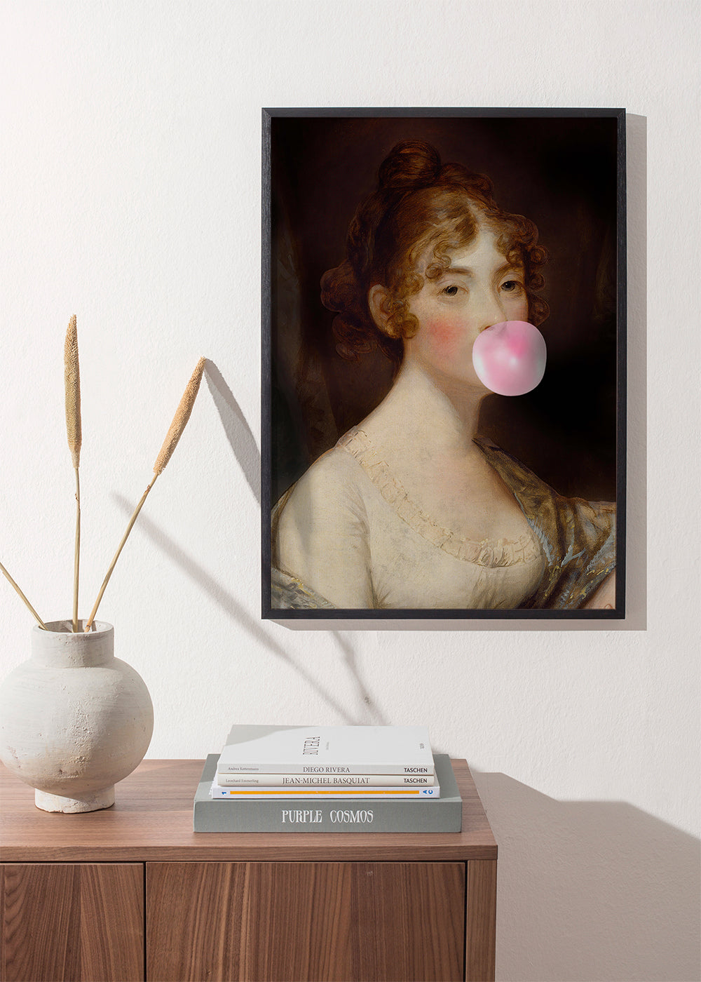 Naughty bubble girl