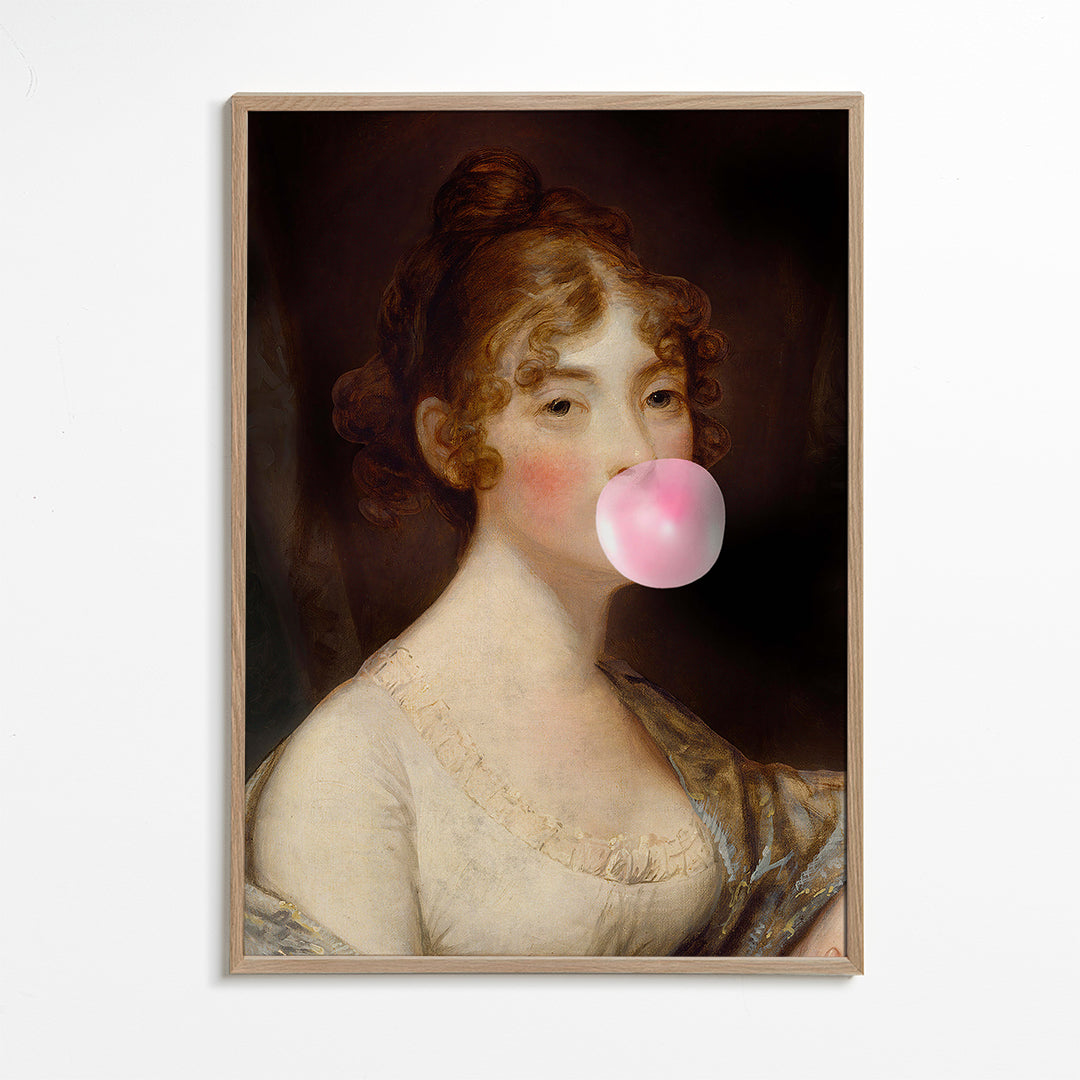 Naughty bubble girl