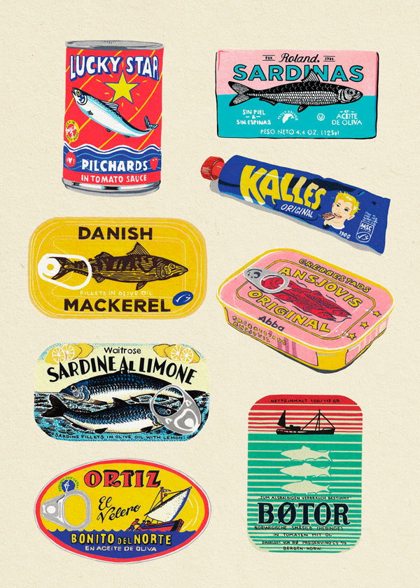 Canned Fish - Studio Mandariini