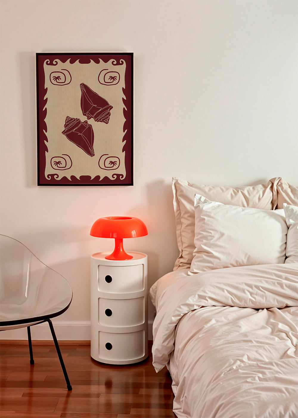 Ilustración Red Seashell Stories_product1