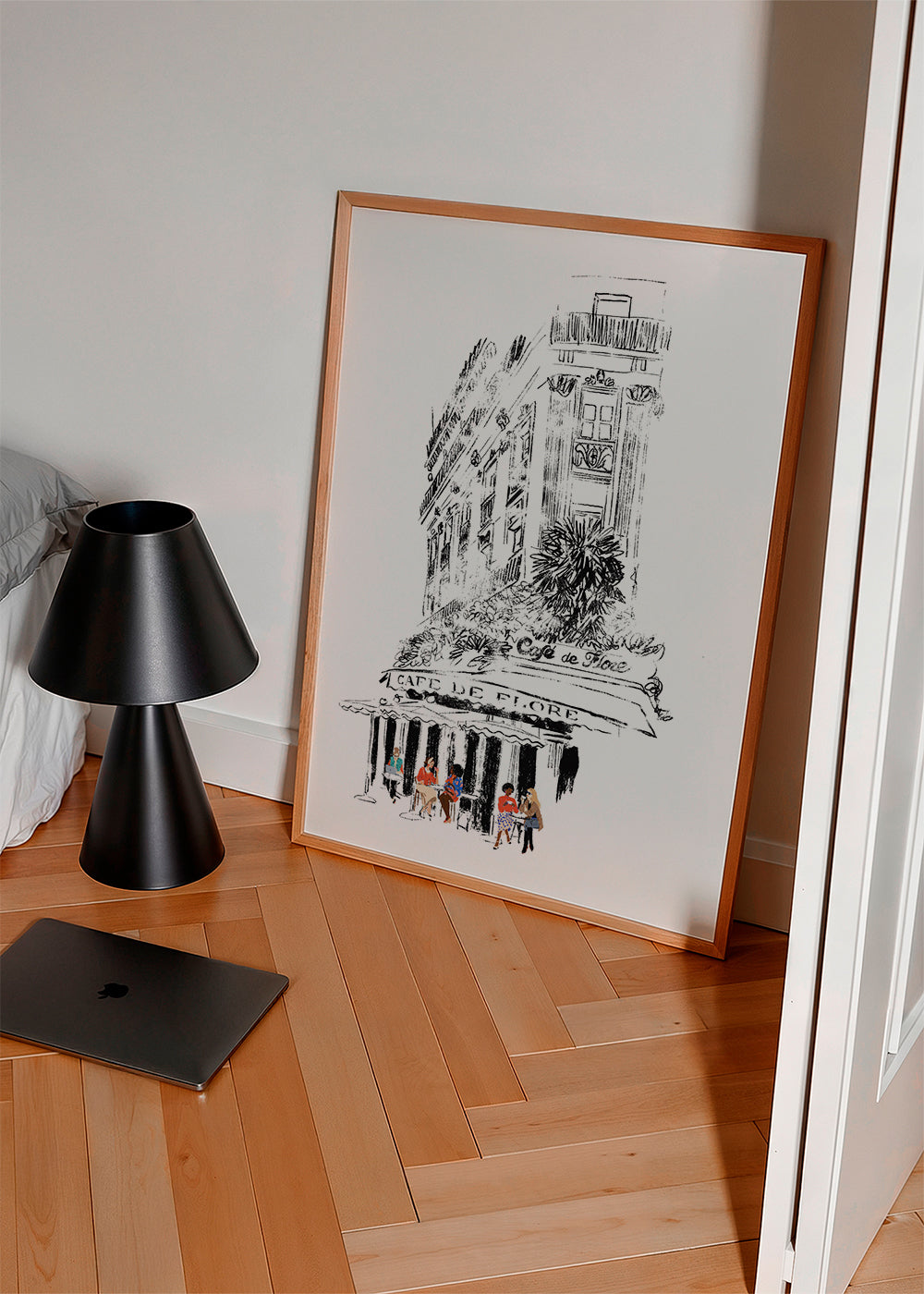 Ilustración Café de Flore Paris_product3