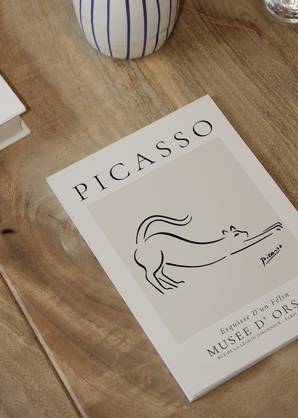 Pablo Picasso Animals Drawings the cat Esquisse D’un Félin
