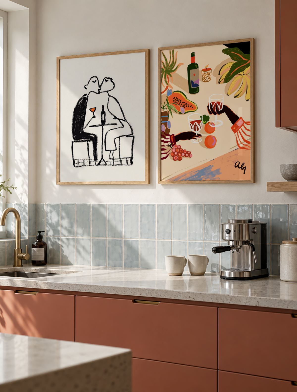 Kitchen wall decor