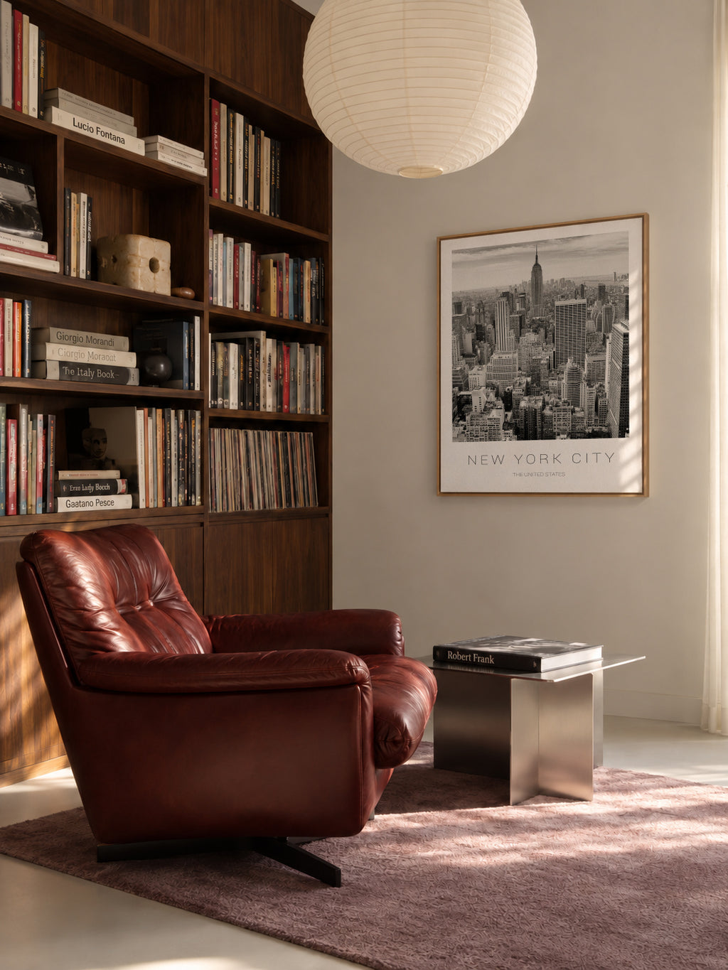 New York City - Framed canvas in an interior
