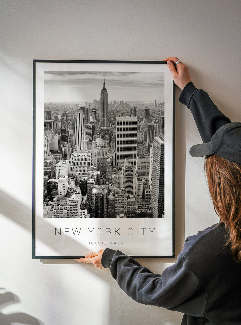 New York City - Framed poster detail