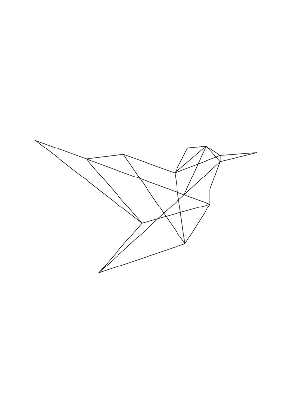 Minimal hummingbird