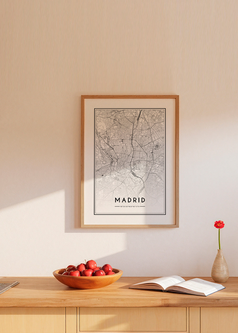 Madrid map