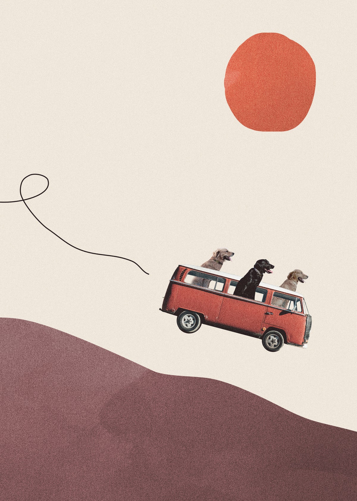 Adventure gang - Unframed art print