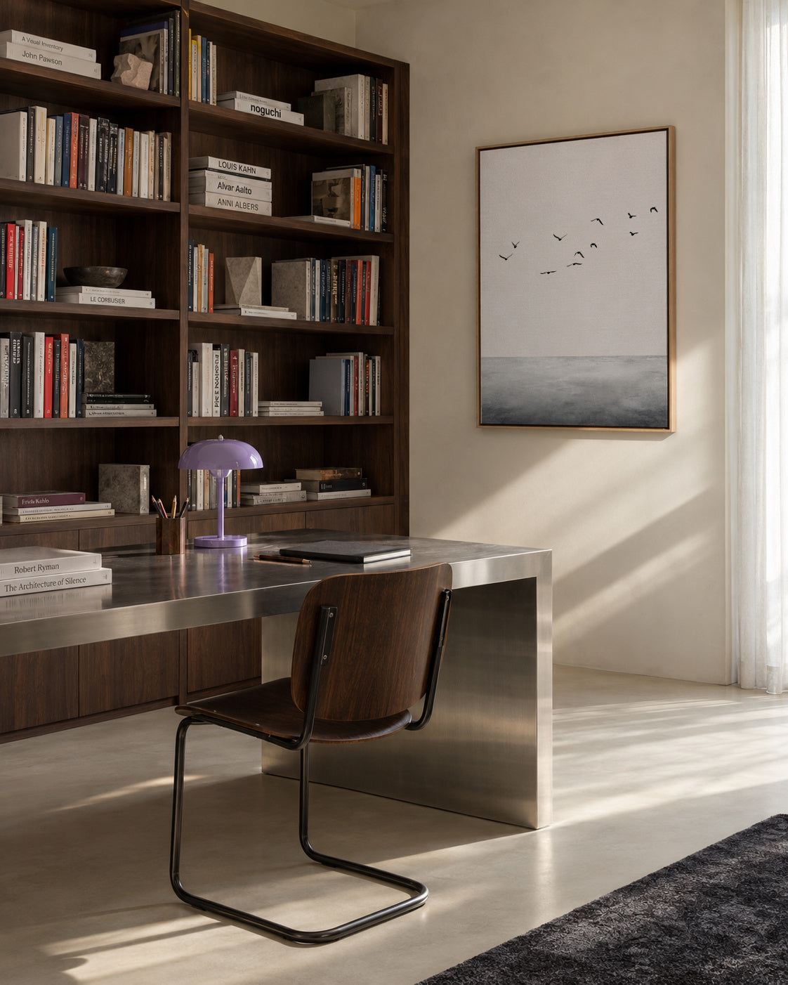 The ocean - Framed canvas in an interior