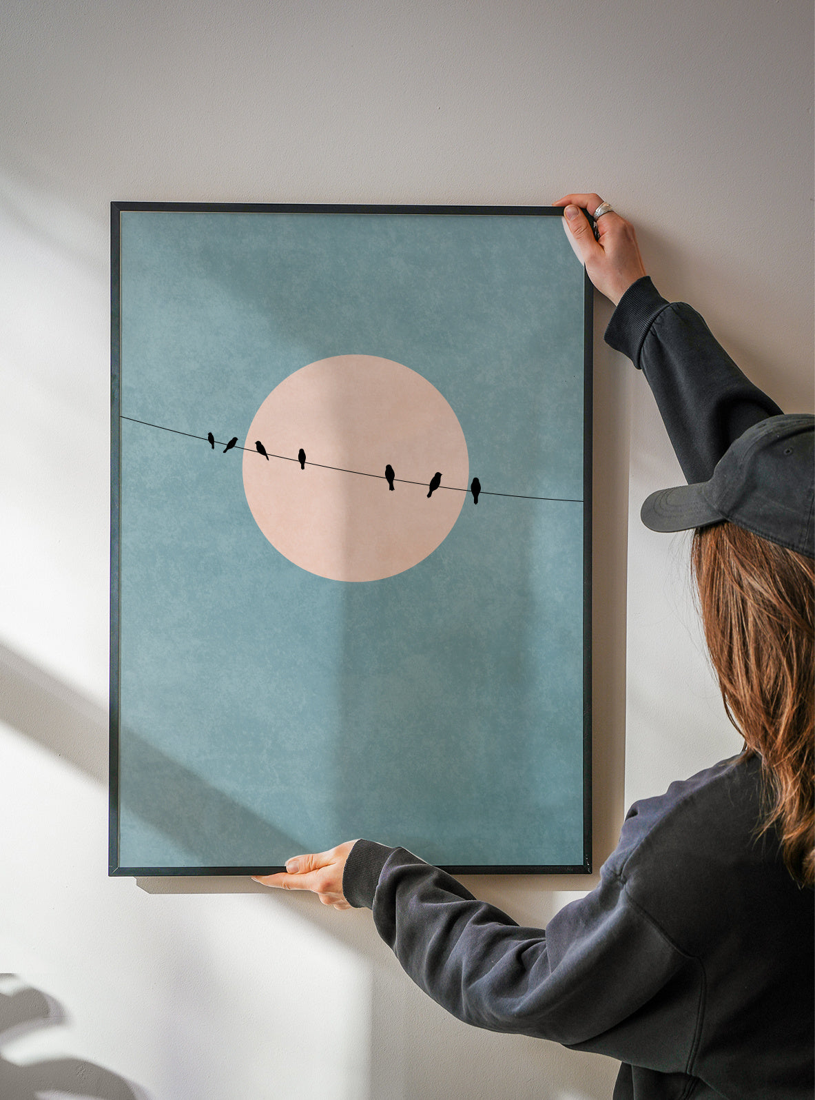 The Beauty Of Silence - Framed poster detail