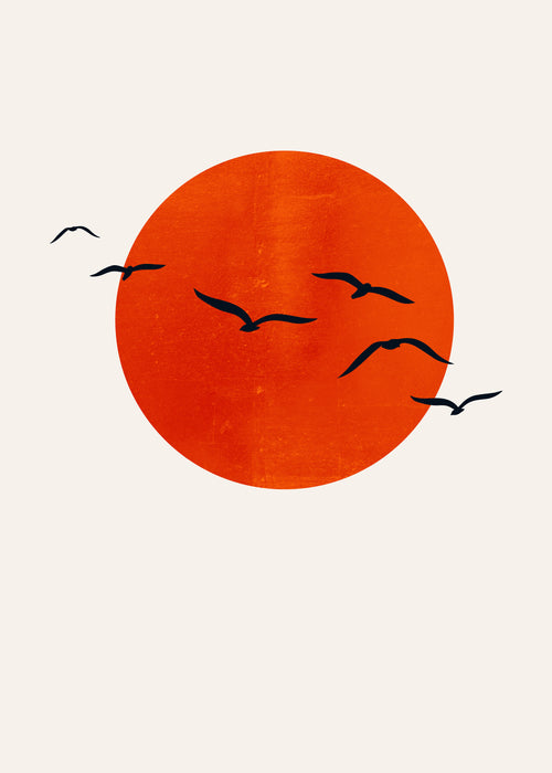 A sunny day - Unframed art print