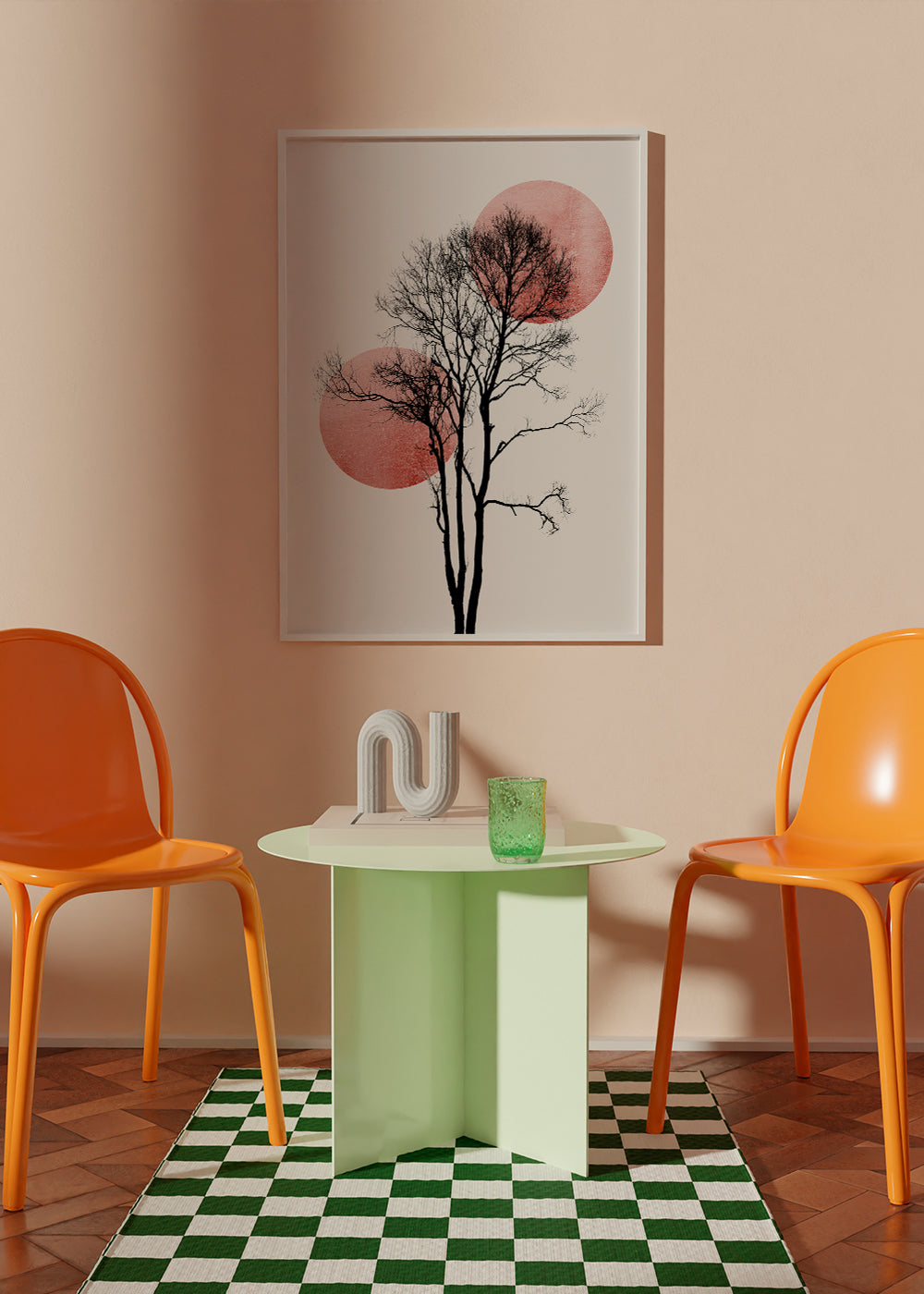 Sun and moon hiding - ros��