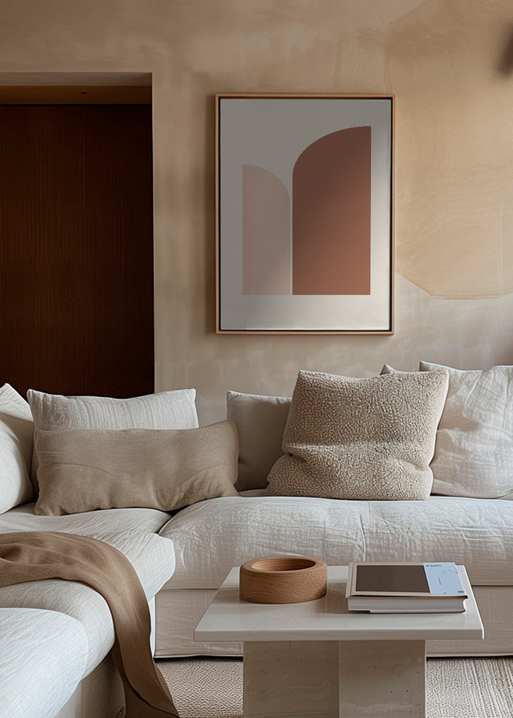 Retro Pink and brown