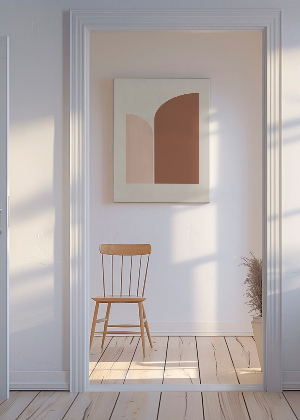 Retro Pink and brown