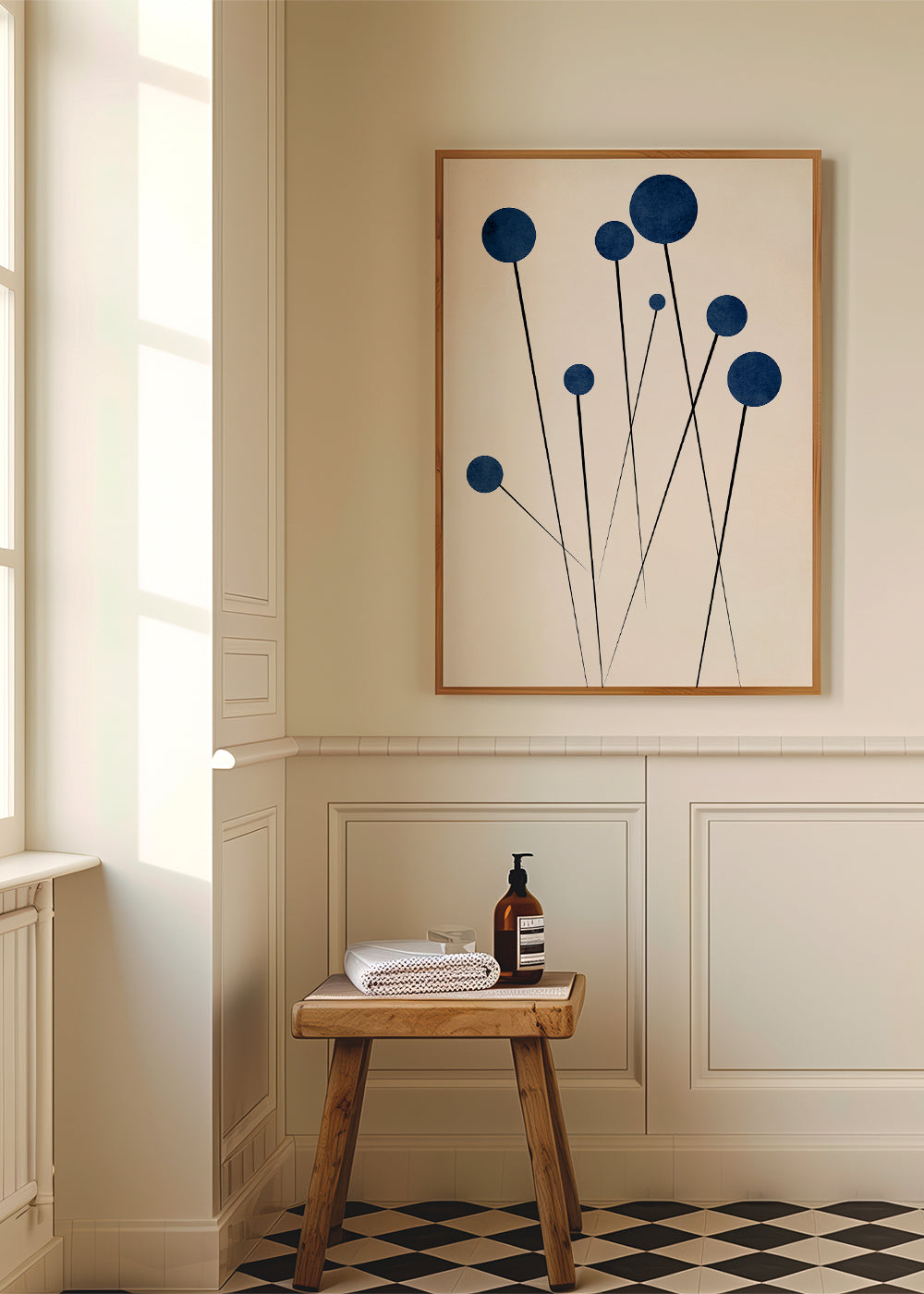 Blue Flowers In The Wilderness