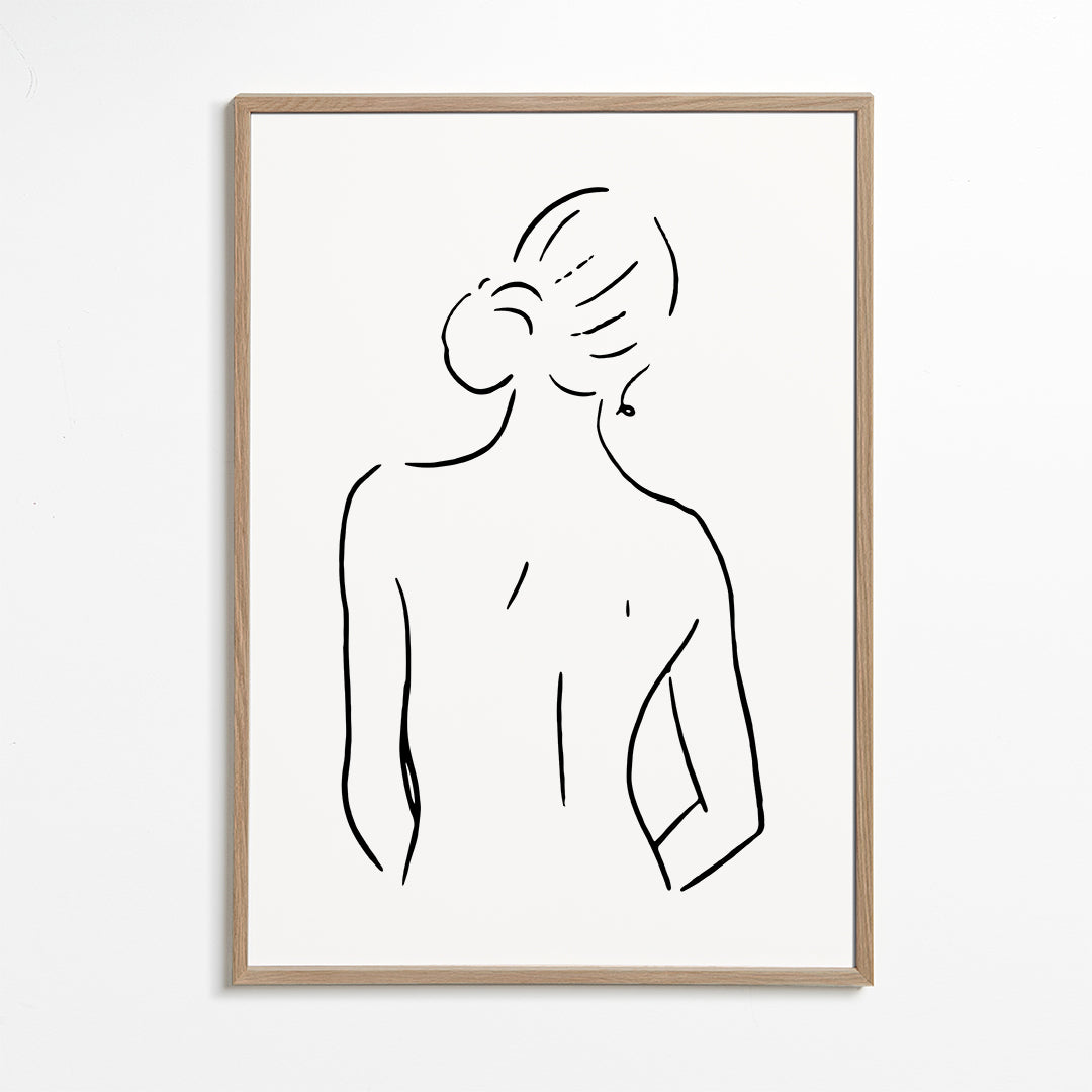 Body Sketch N 3 Black & White