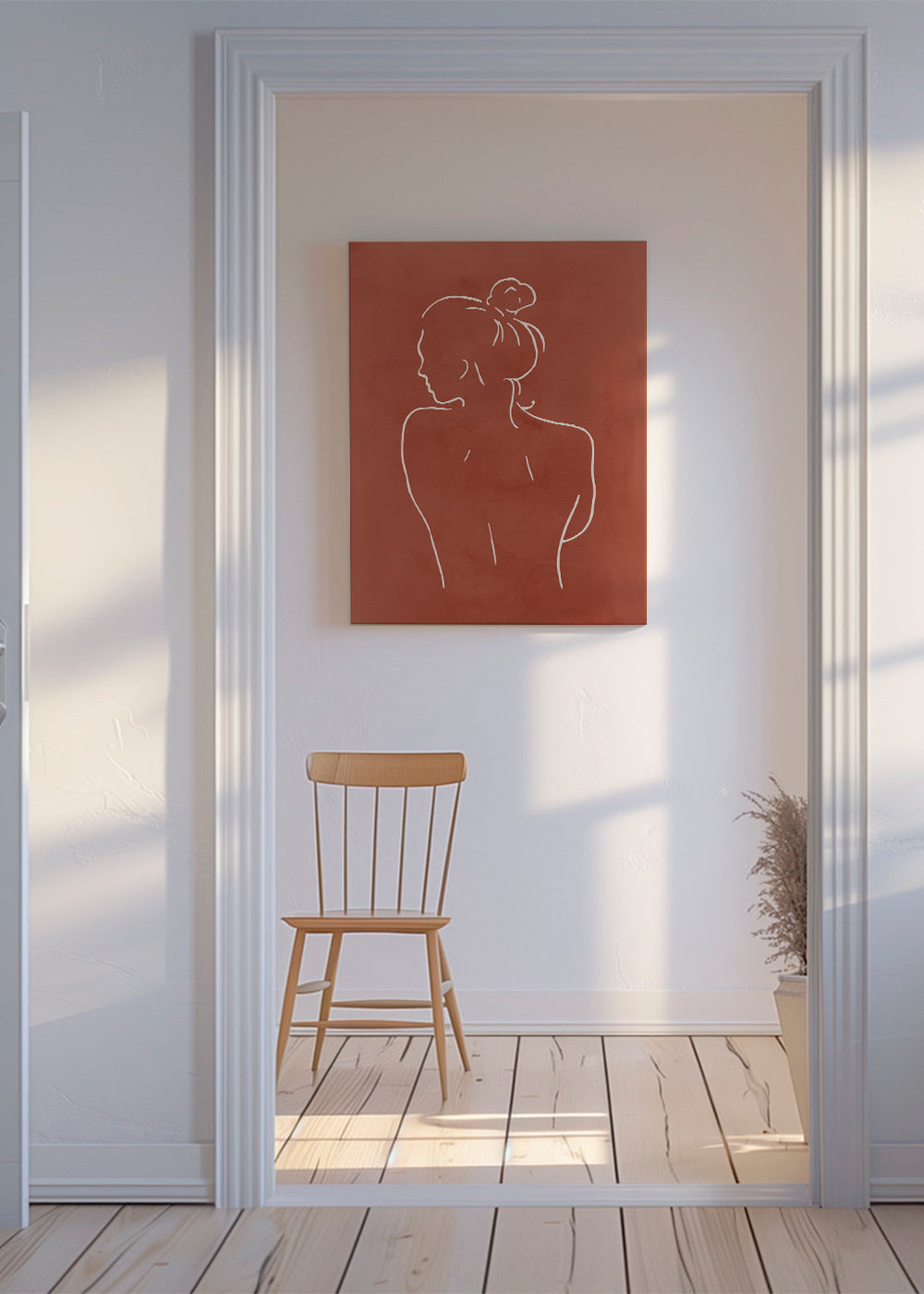 Body Sketch N 6 Sienna