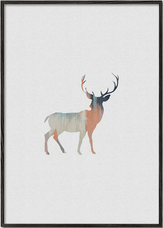 Pastel deer