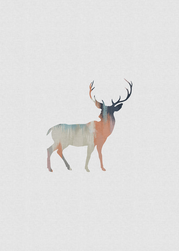 Pastel deer