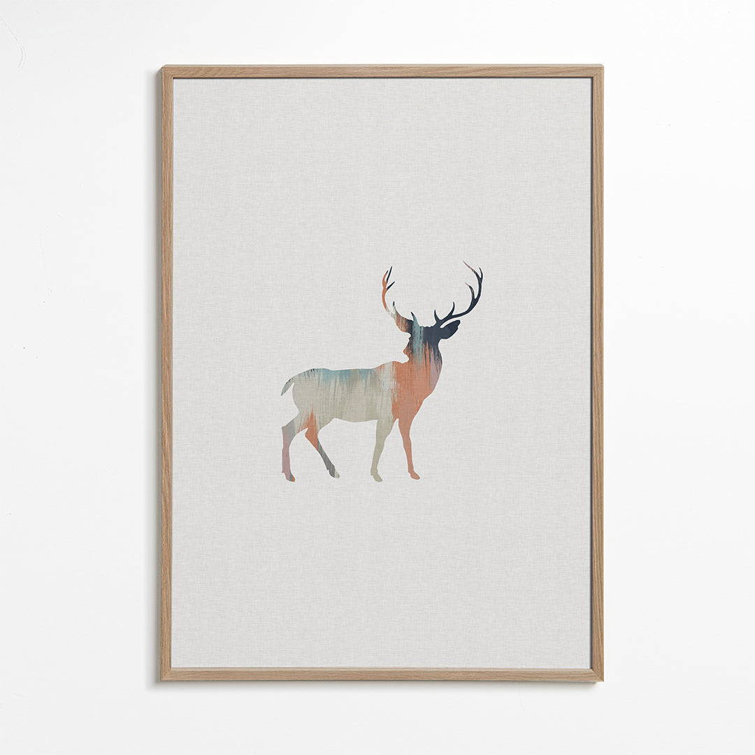 Pastel deer