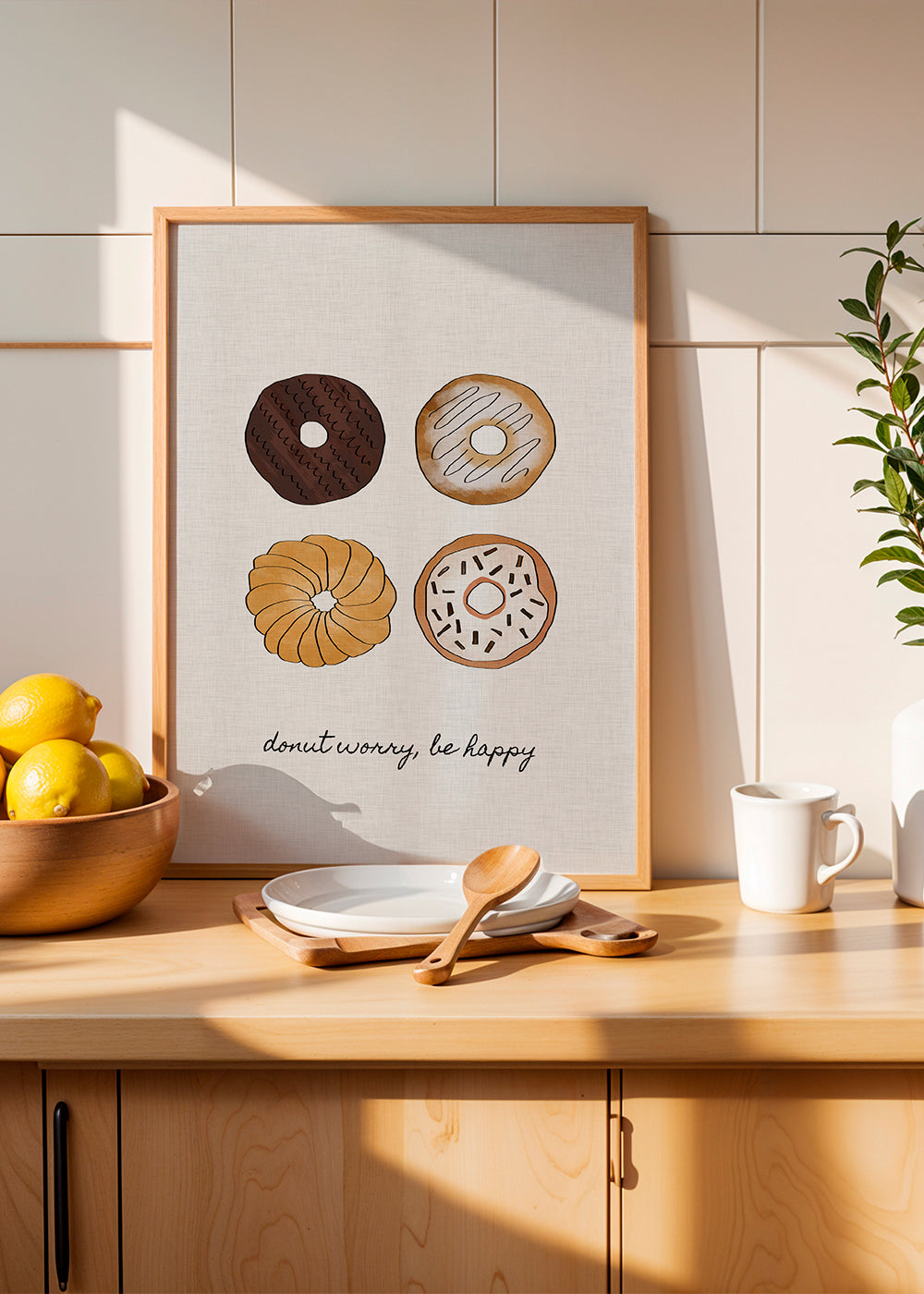 Donut worry. Be happy