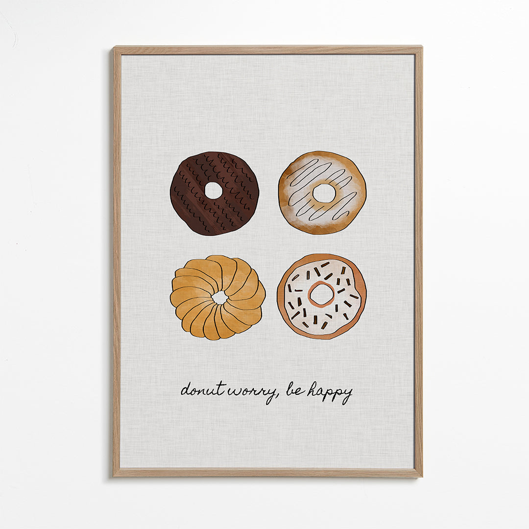 Donut worry. Be happy