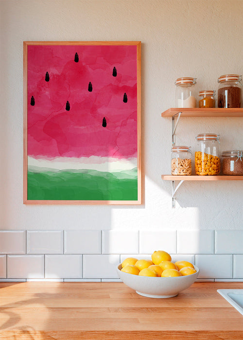 Watermelon abstract