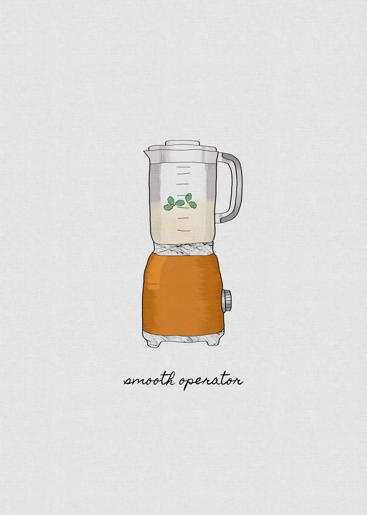 Smooth operator - Unframed art print