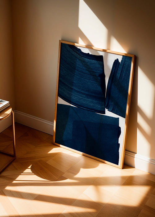Minimalist Painting Blue I