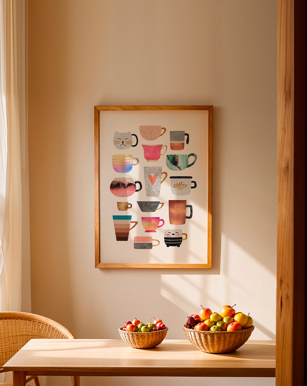 Coffee cup collection