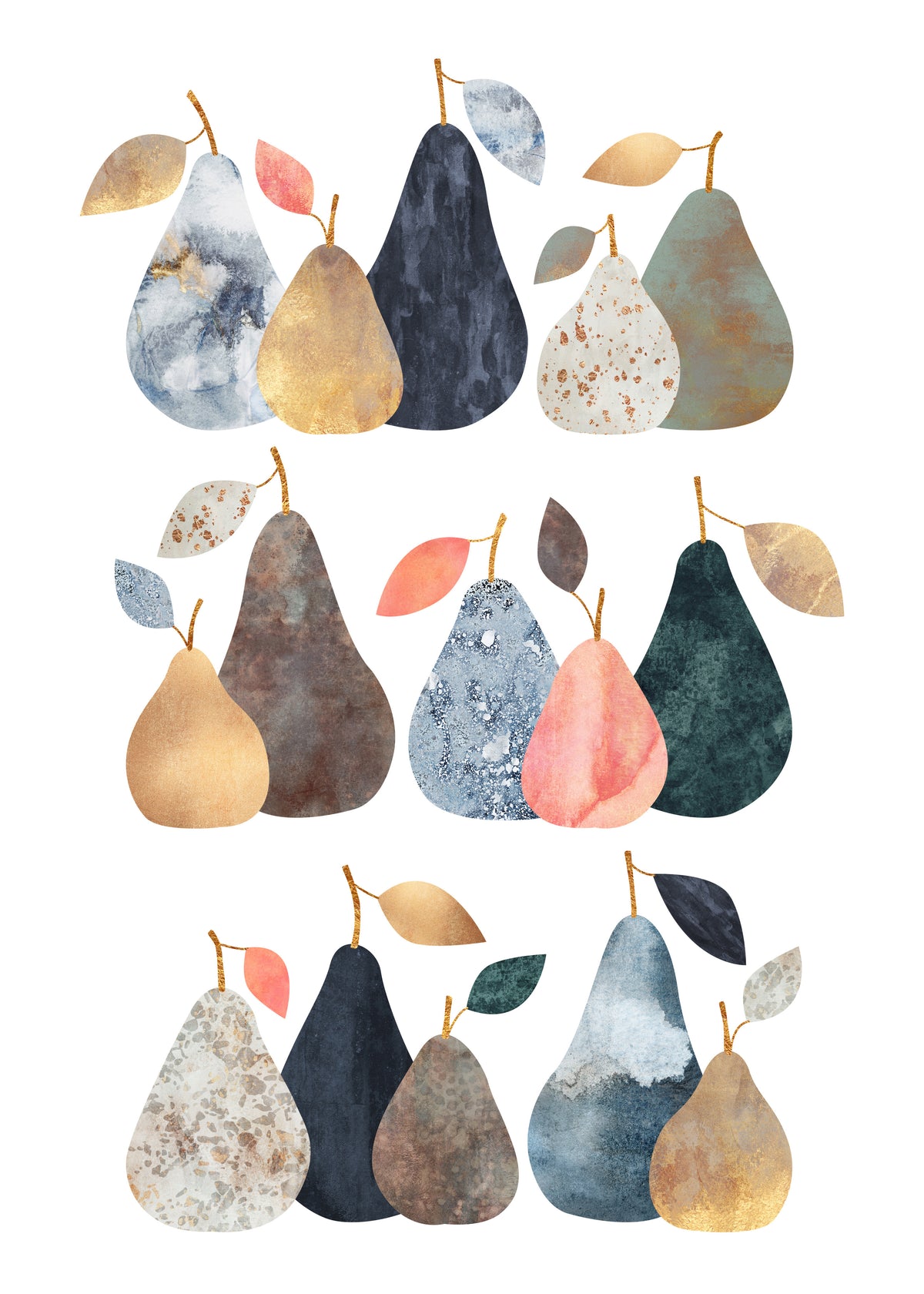 Pears - Unframed art print