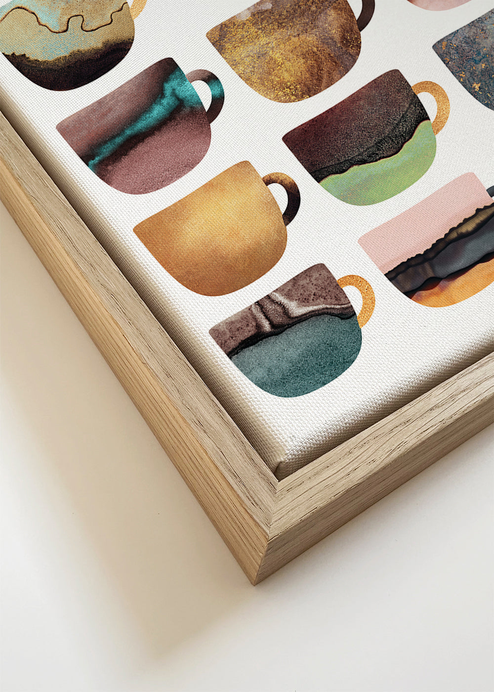 Pretty earthy coffee cups