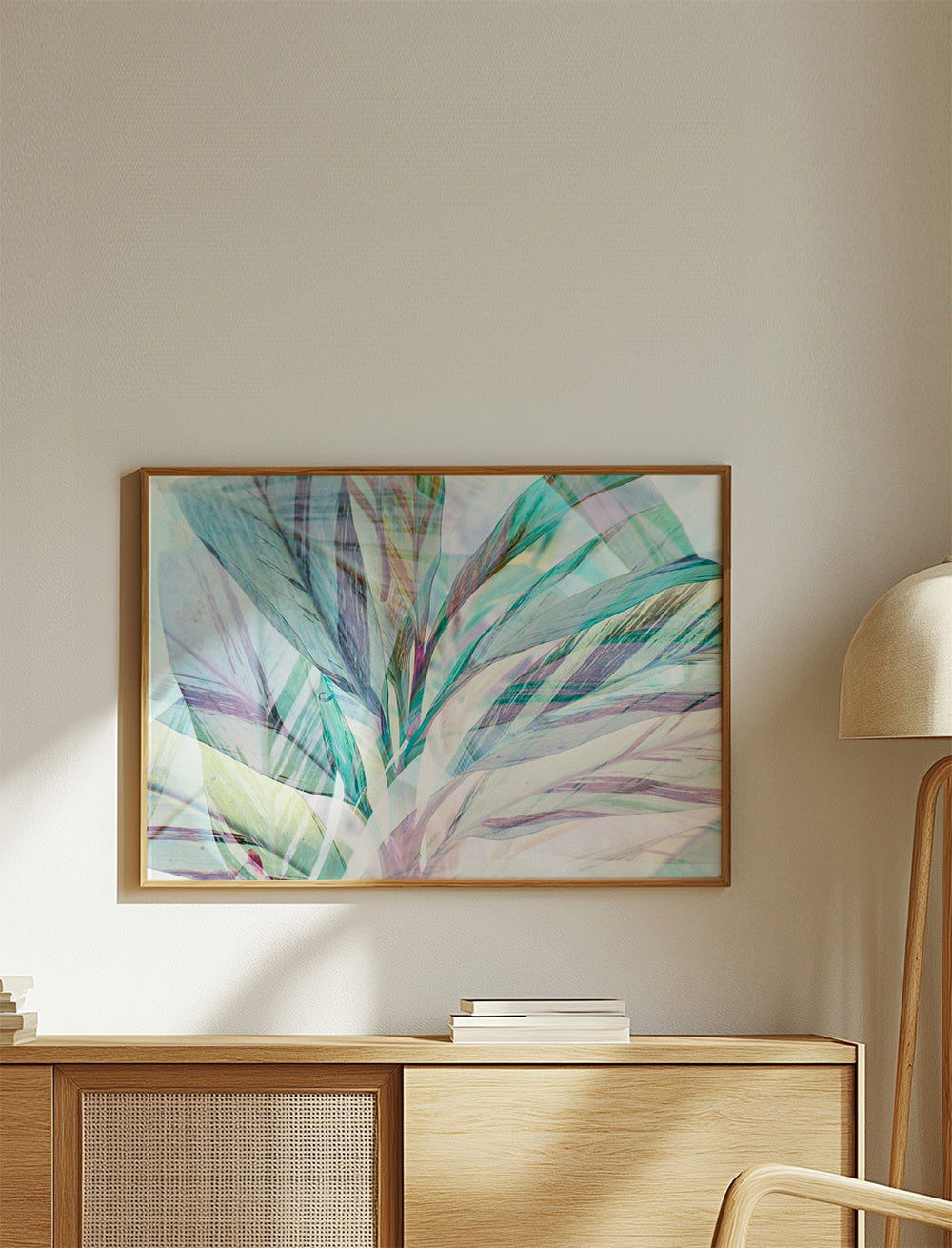 Teal and blue foliage