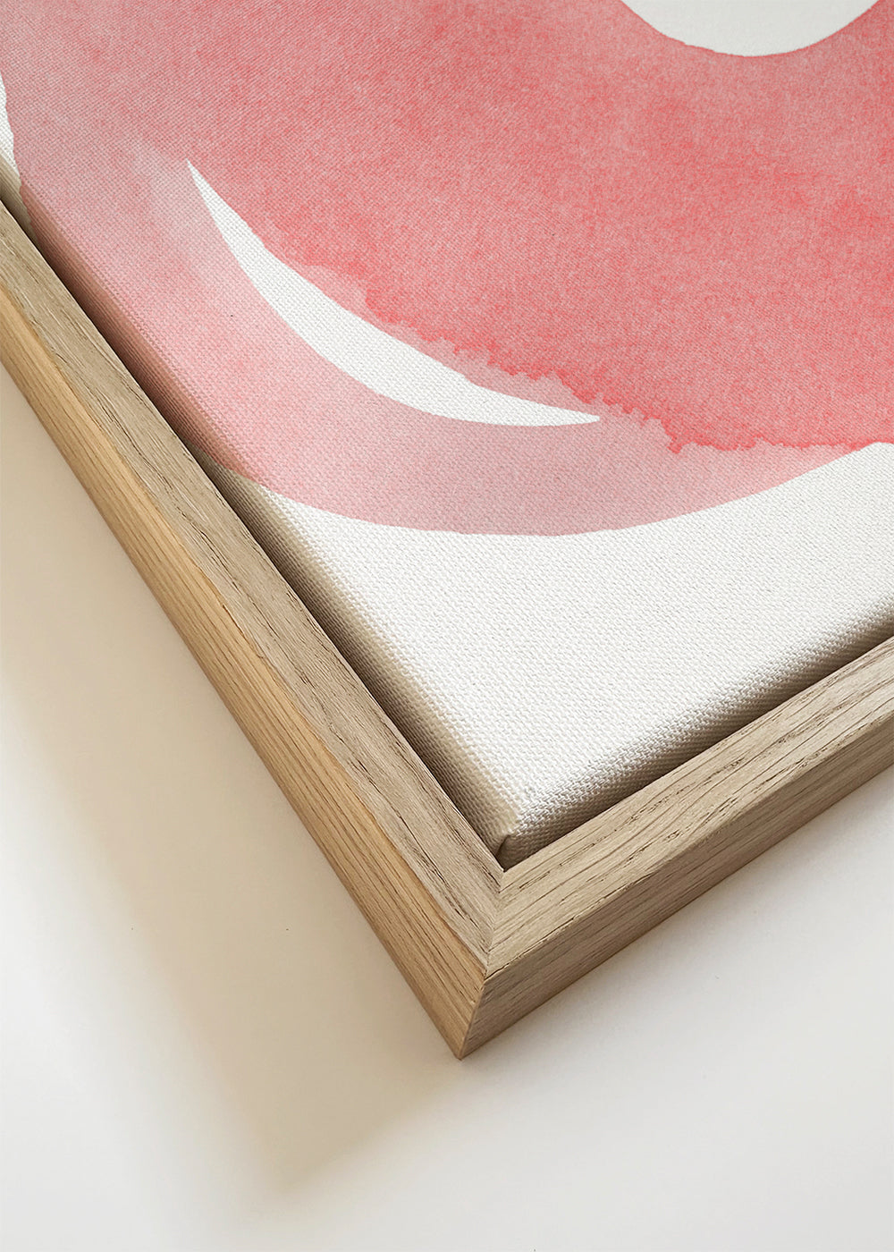 Minimal pink abstract 07