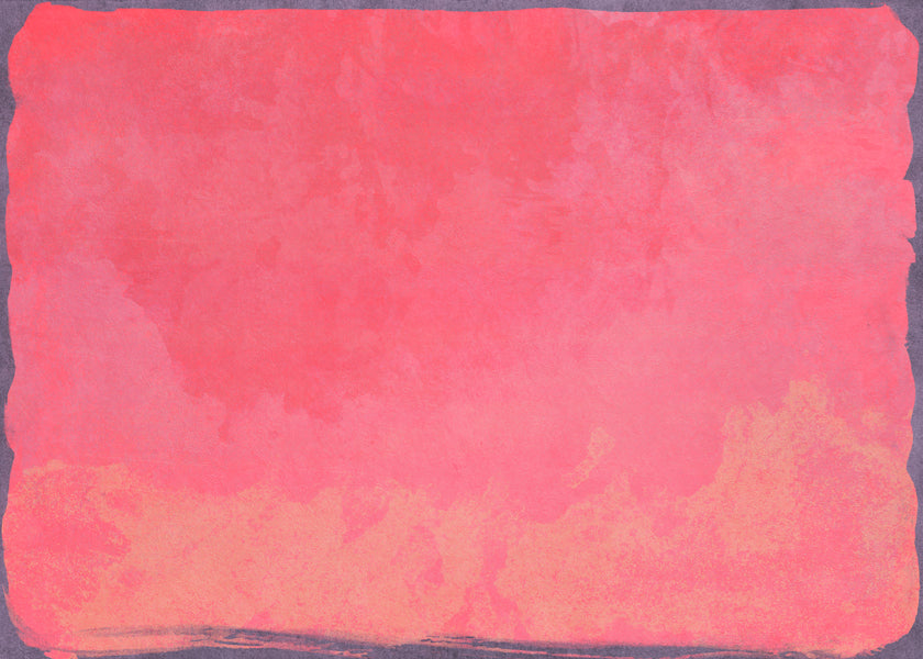 Minimal Abstract Fuschia Colorfield Painting 01