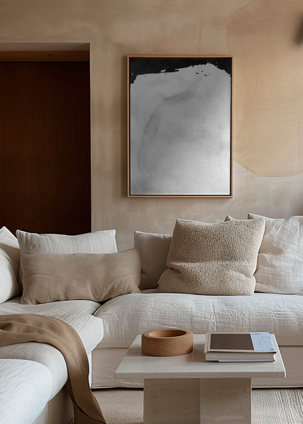 Minimal Landscape Black and White 01