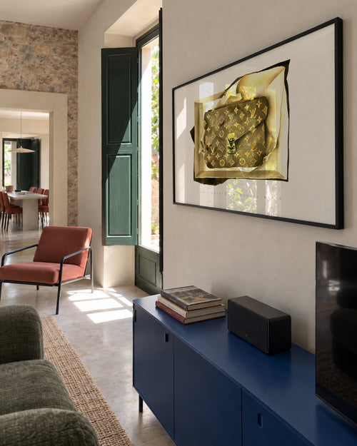 LV Pochette - Framed poster in an interior