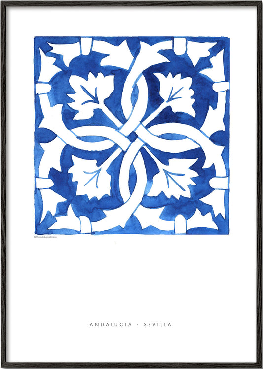 Tile Sevilla blue