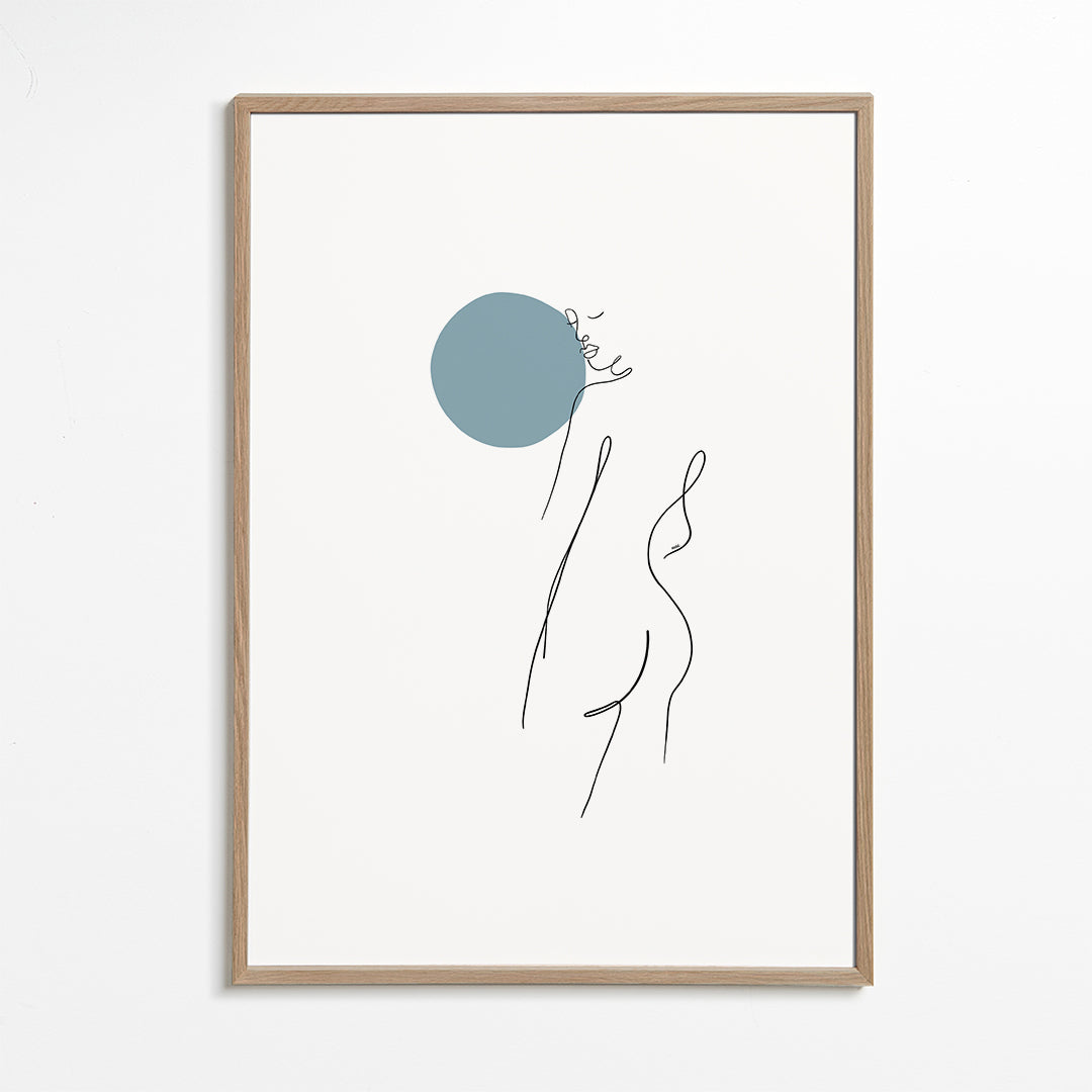 Here comes the moon