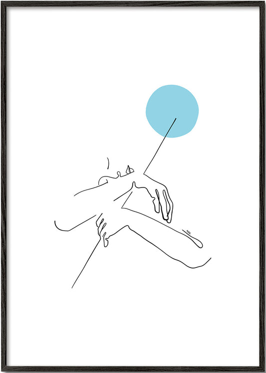 Embrace the moon