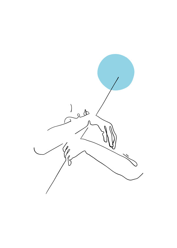 Embrace the moon