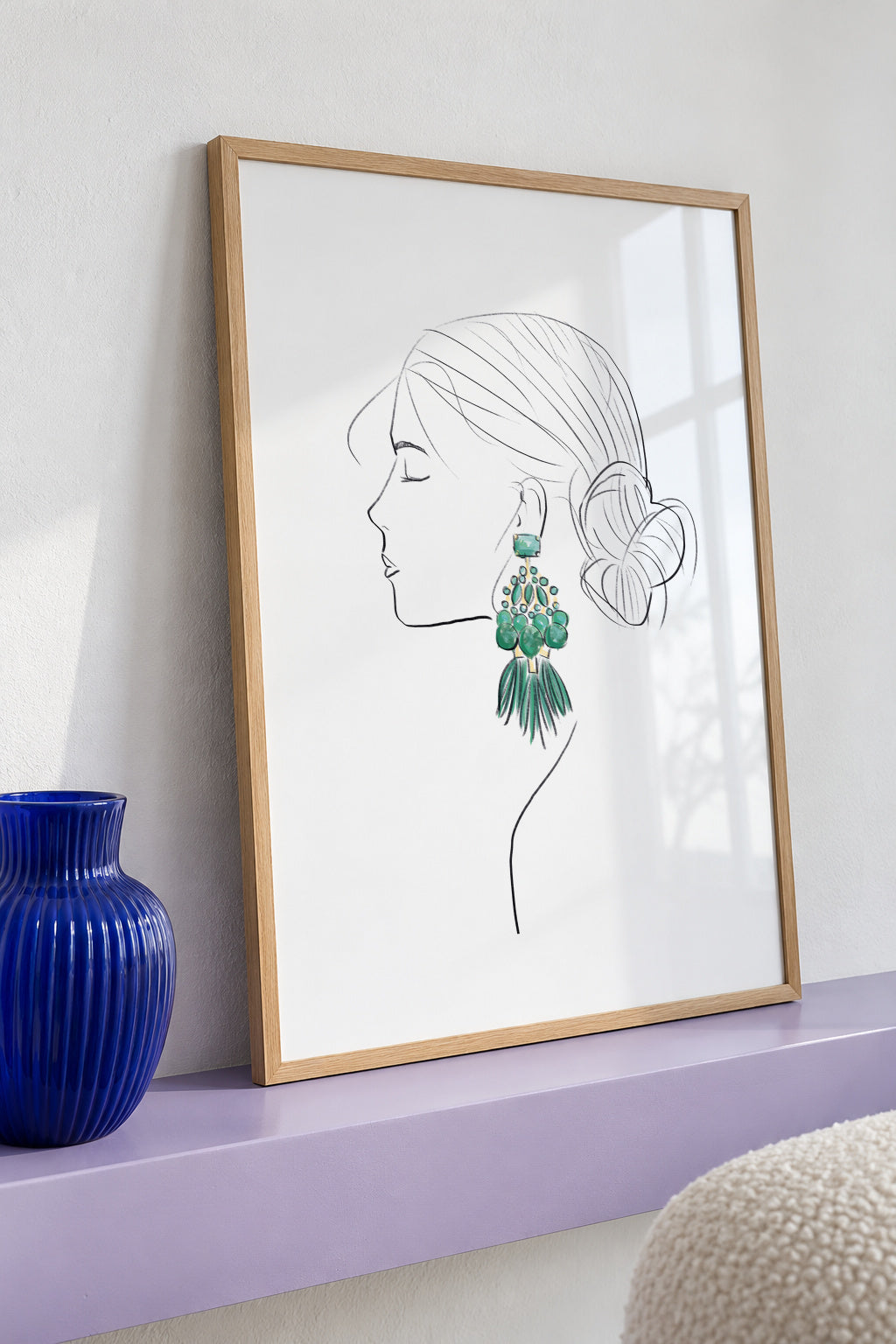 Aerin - Framed poster detail