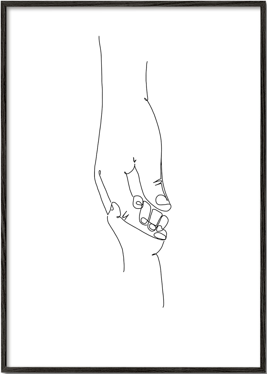 Line Art Babyhand