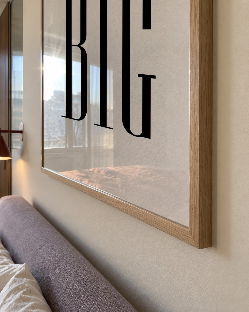 Dream Big - Framed poster detail